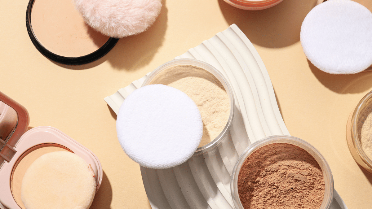 Bedak tahan keringat untuk wajah